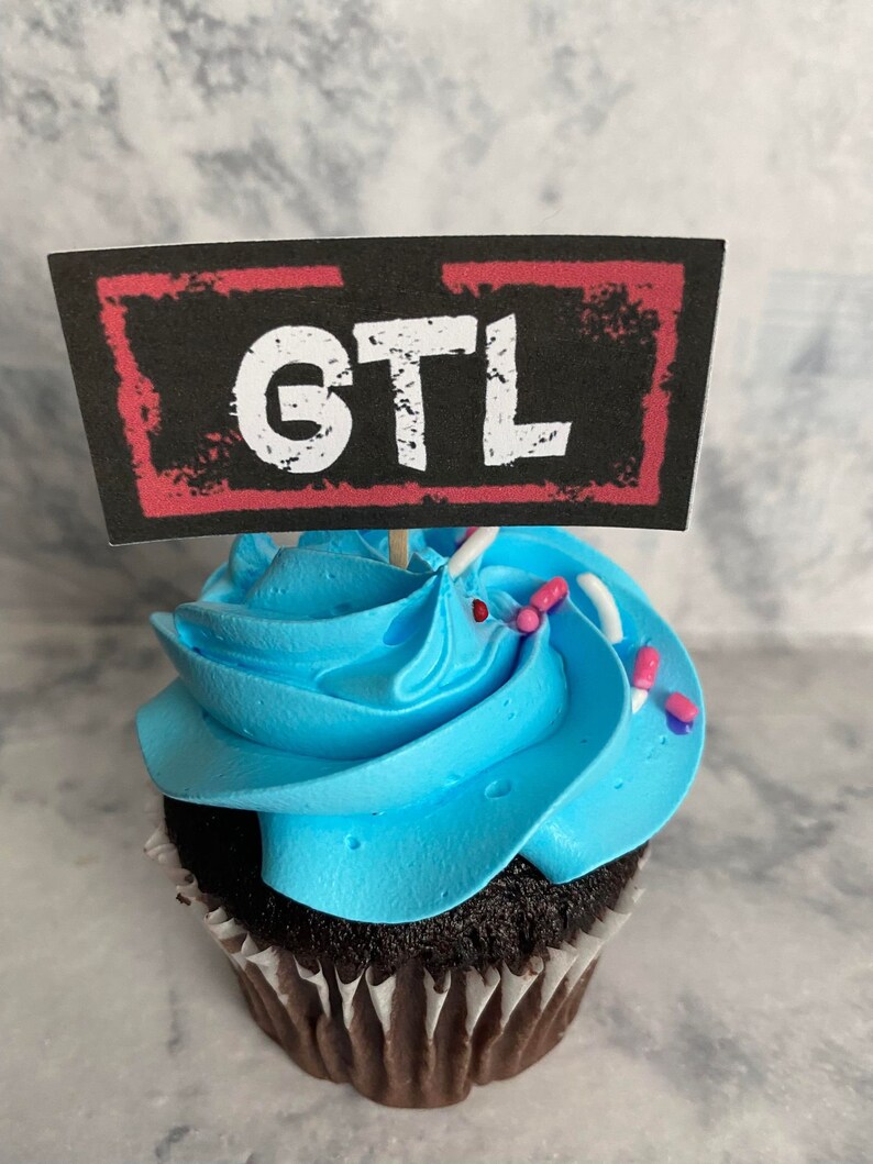 Y2k Cupcake Toppers Perfect for Any 2000s Party Etsy Australia