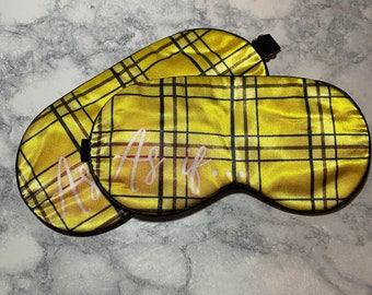 Clueless Eye Mask | As If | Cher | 30th Birthday Party | Party Favor | 2000s Party |