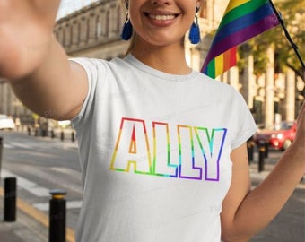 Ally | LGBTQ | Pride | Personalized Shirts | Love is Love |