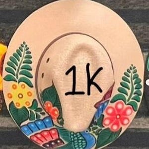 Hand Painted Mexican Hats