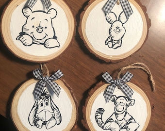 Winnie the Pooh Character Ornaments