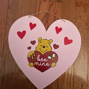 Winnie The Pooh Bee Mine Sign