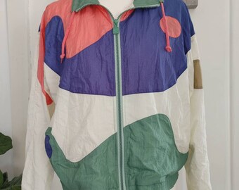 Retro Windbreaker - Etsy