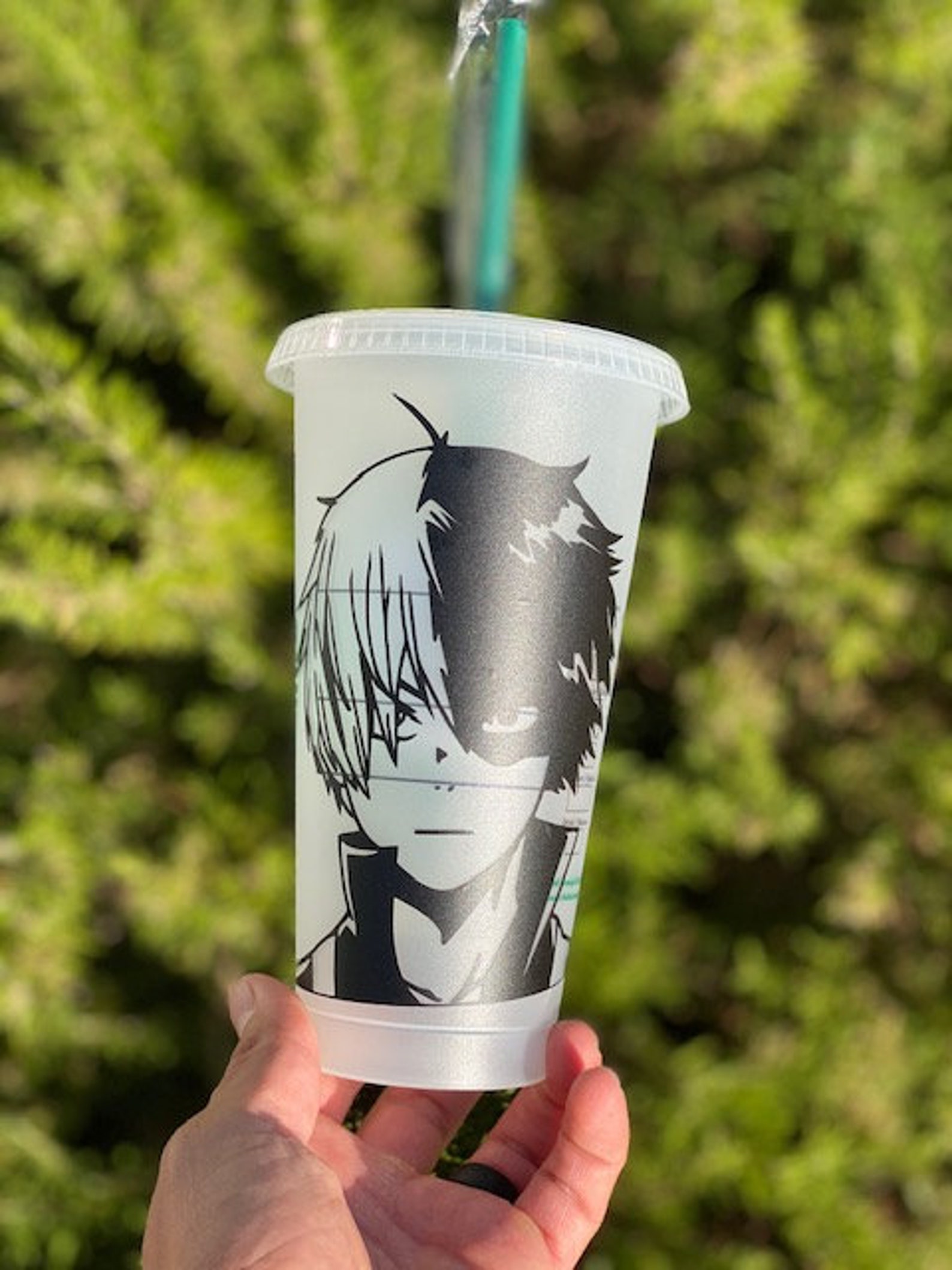 Anime themed cup | Etsy