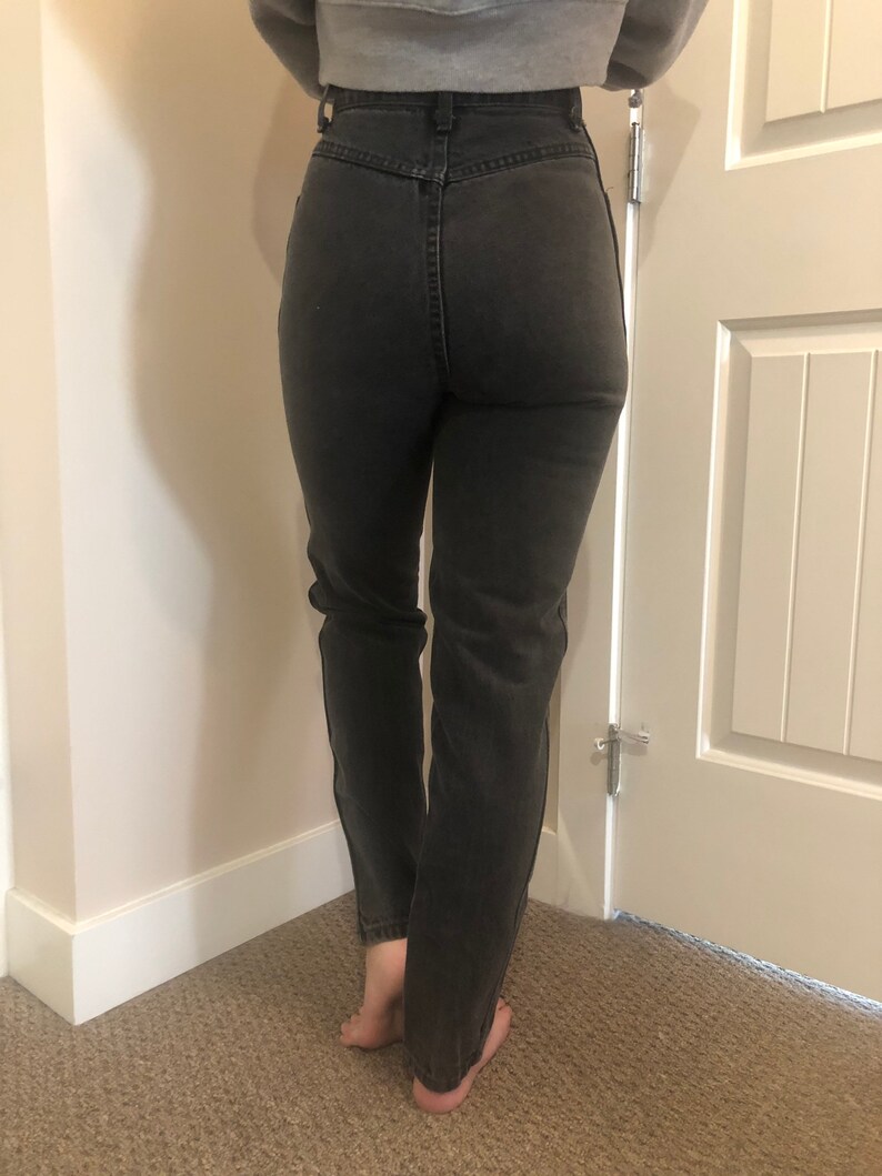 vintage denim vintage jeans high waisted jeans 80s black jeans vintage black jeans, black jeans jeans no pockets 80s jeans