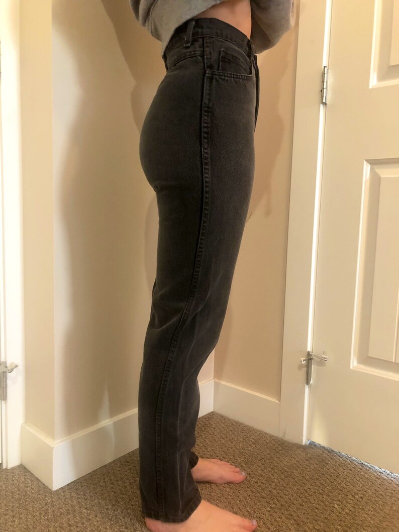 vintage denim vintage jeans high waisted jeans 80s black jeans vintage black jeans, black jeans jeans no pockets 80s jeans