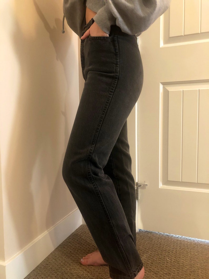 vintage denim vintage jeans high waisted jeans 80s black jeans vintage black jeans, black jeans jeans no pockets 80s jeans