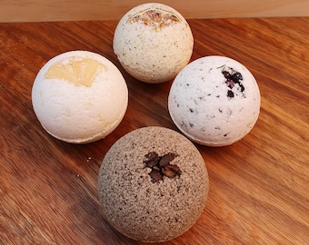 Mixed Natural Cocktail Bath Bomb Gift Set Pack of 4
