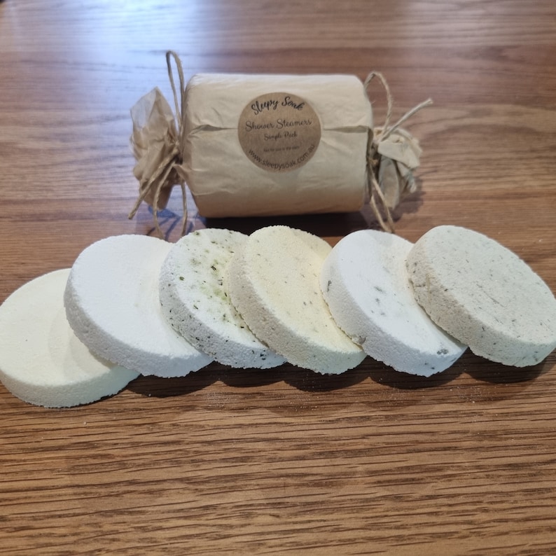 Natural Shower Steamers Sample Pack image 2