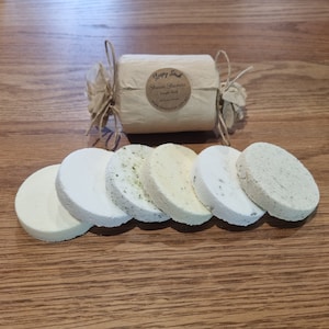 Natural Shower Steamers Sample Pack No Gift Wrap