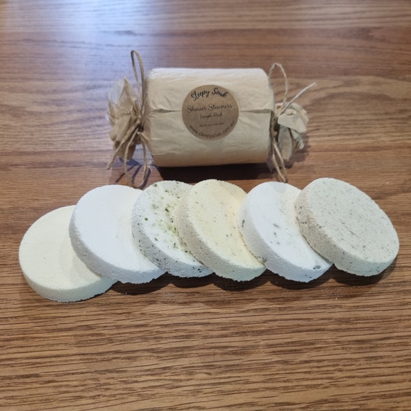 Natural Shower Steamers Sample Pack