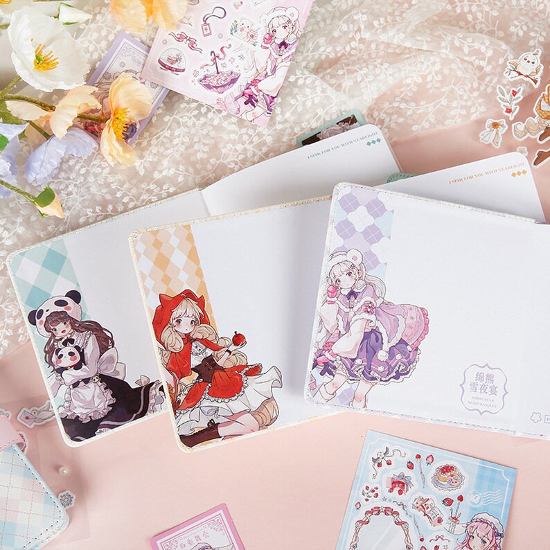 Poetry to the Snow Notebook With Bookmark and Stickers - 160 Pages Soft ...