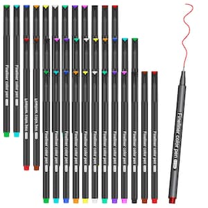 upanic Upanic Brush Markers for Adults Coloring,36 Colors Art Markers  Colored Pens for Bullet Journaling Note Taking Drawing Calligraph