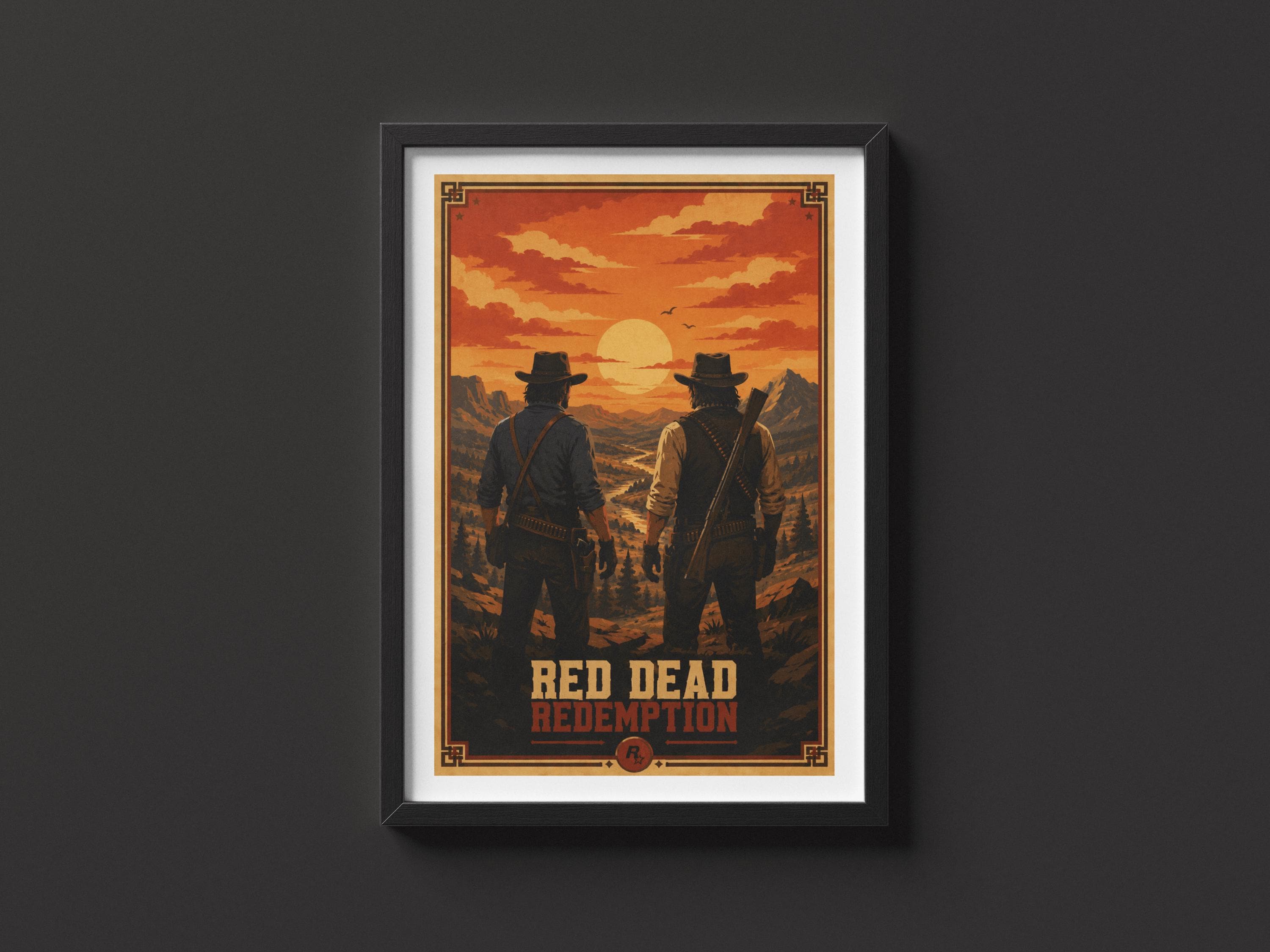 Rdr2 john marston poster - Etsy 日本