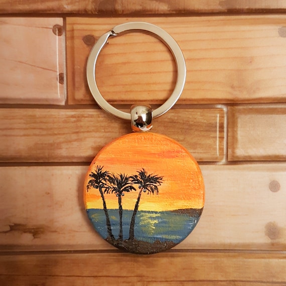 Custom Painted Keychain