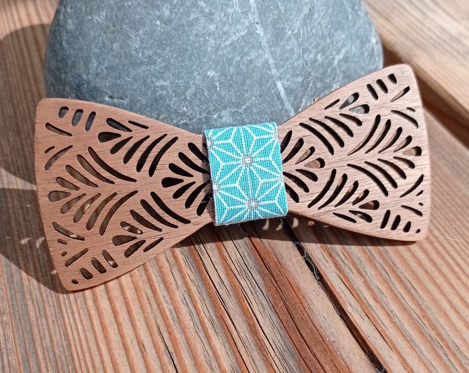 Wooden bow tie model PAOLO accessory for men
