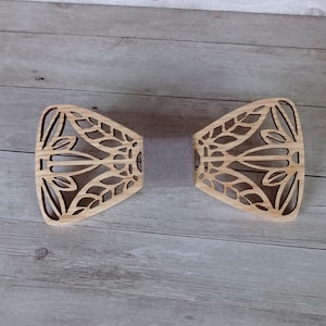 Wooden bow tie FLEURUS model, accessory for men, wedding accessories Frêne adulte