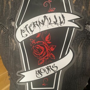 Eternally Yours Back Patch