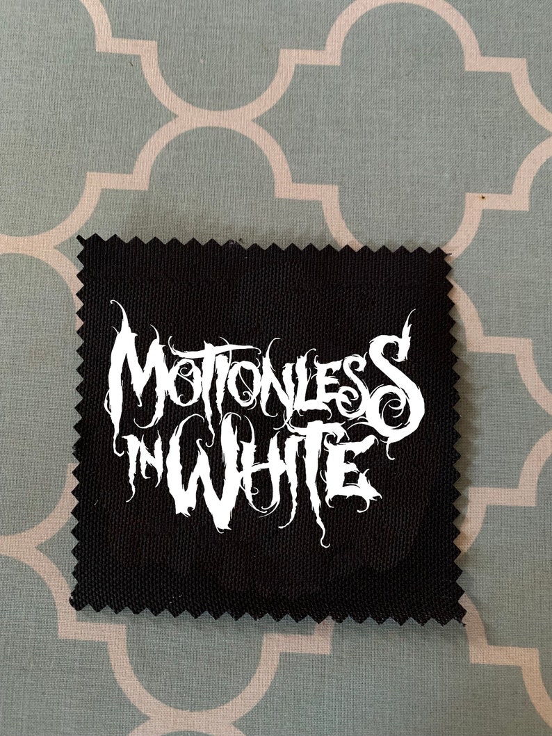 Motionless in White Patch Etsy