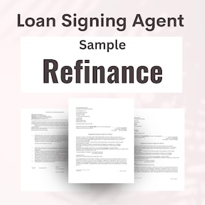 Exempel på refinansiering av låneombud | Praktiska lånedokument | Exempel på refinansiering av dokument | Mobil notariedokument | Refinansiering av låneombud