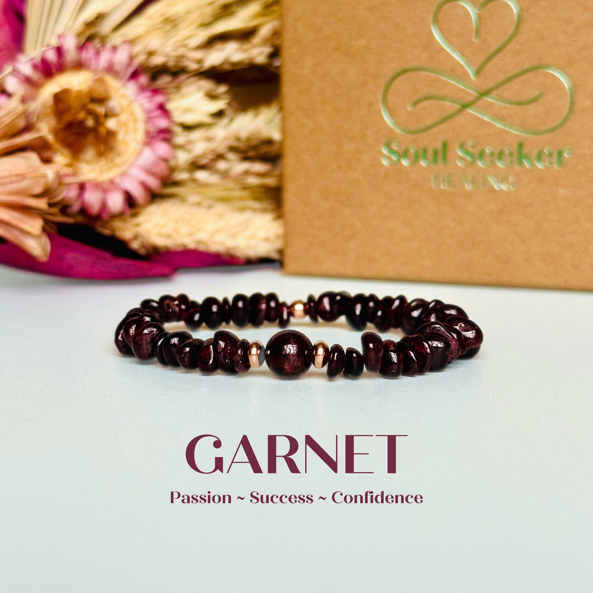 Energizing and Boosting: Garnet - Etsy