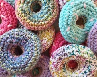 Ciambella all'uncinetto con biglie che spingono i Fidgets