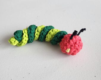 Schema all'uncinetto - Hungry Boi Caterpillar Fidget
