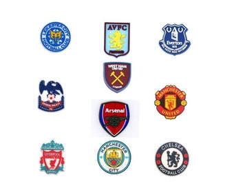 Shoe Charms For Crocs Jibbitz Premier League Soccer Football Decoration Sport - Freepost Australia