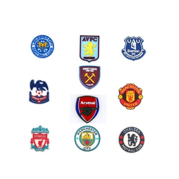 Shoe Charms For Crocs Jibbitz Premier League Soccer Football Decoration Sport - Freepost Australia