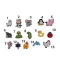 Shoe Charms for Crocs Animals Zoo Sea Mix Lion Giraffe Elephant Hippo Monkey product logo
