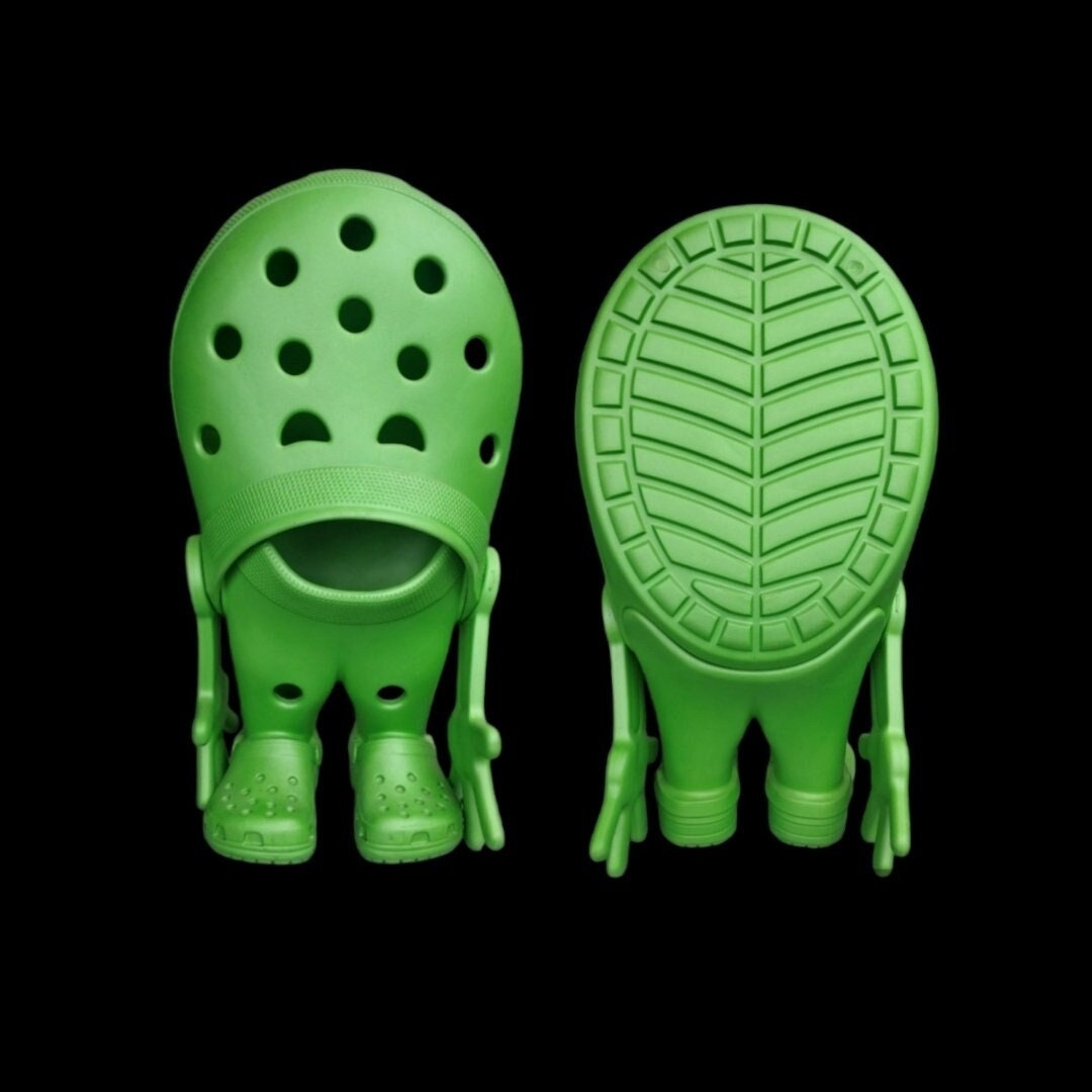 Crocs Croslite Store Big Display Figure 70cm Very Rare Green - Etsy