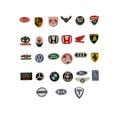 Shoe Charms for Crocs Car Logo Badge Brands Motorsport Racing Sports Cars product logo