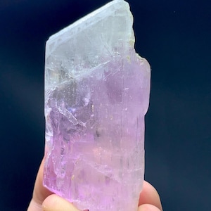 Terminated Pink Kunzite Crystal , Kunzite Specimen , Kunzite Stone , Raw Kunzite , Rough Kunzite , Kunzite From Kunar ,  Weight :