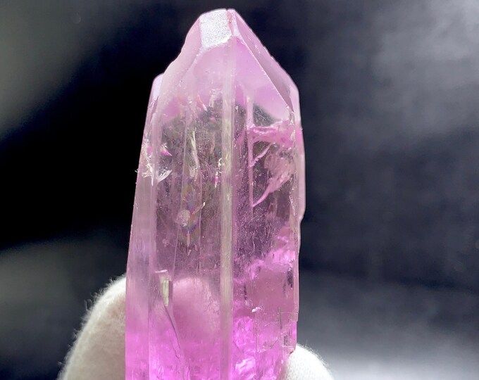 Magenta Pink Kunzite Crystal Specimen, Gem Grade Transparency 119 Grams ...