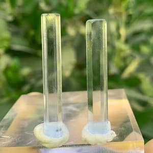 Natural Sky Blue Color Pair Aquamarine Lot,Aquamarine Crystal, Aquamarine Gemstone, Raw Mineral Aquamarine form Skardu Pakistan 18.70 Carats
