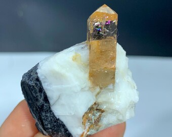 カトラン ゴールデントパーズ標本 原石トパーズ結晶 54.8グラム - Etsy