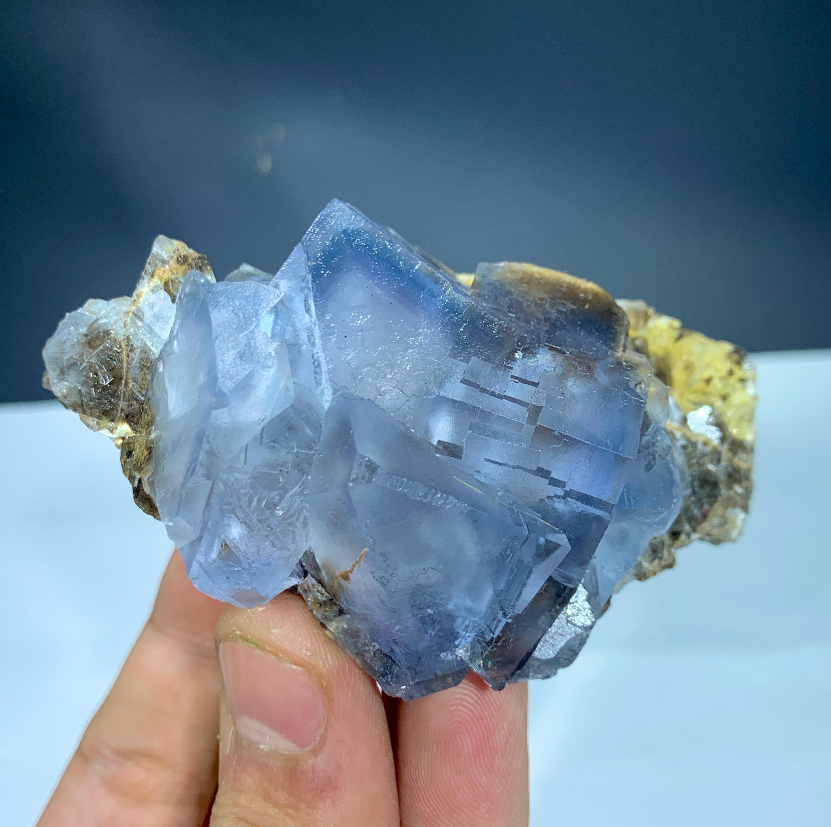 アクアマリン×モスコバイト共生標本-5 マリンアクアリスト No.105