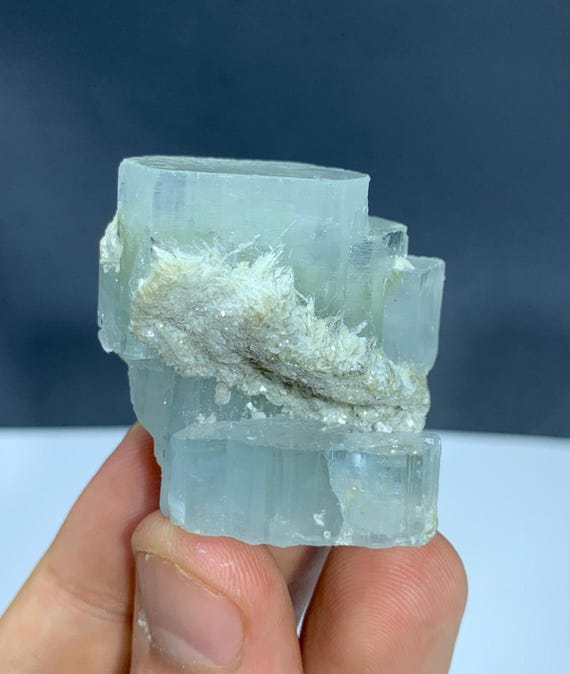 雲母付き アクアマリン 原石