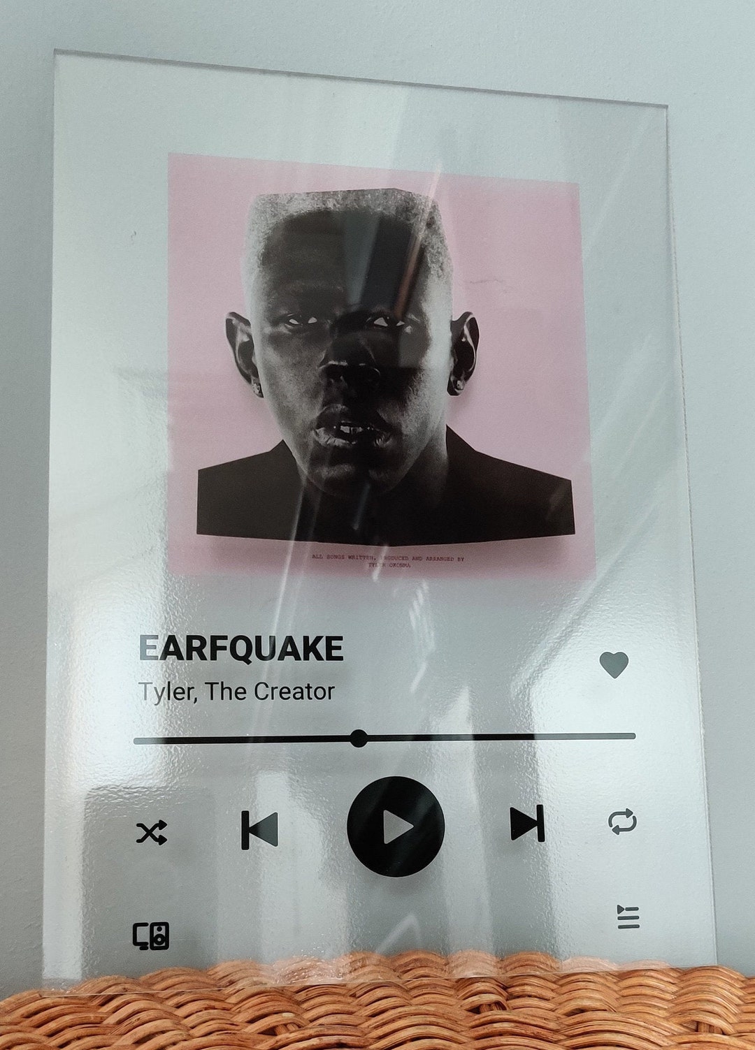 Album personnalisé Spotify Wall Art sur Acrylique Etsy France