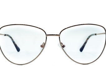 ZOOMe Blue Light Blocking Glasses - Paislee  - Cat eye, Anti Eye Strain, Optical Quality Computer metal Frame, Sleep Better