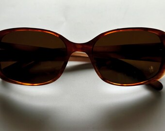 Vera Wang Amelie 2 Vintage Sunglasses, Tortoise Shell Brown New - Dead Stock