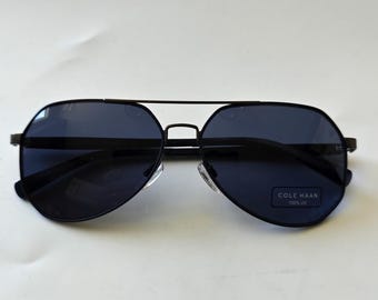 Cole Haan Sunglasses C H 6071 Blue Frame & Lenses New Without Tags Aviators