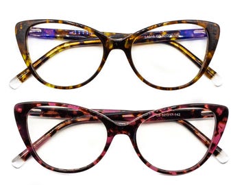 Cat Eye Blue Light Blocking Glasses: Valantina Optical Frame