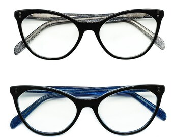 ZOOMe Blue Light Blocking Glasses - Remi - Cat eye, Anti Eye Strain, Optical Quality Computer Woman's Frame, Sleep Better