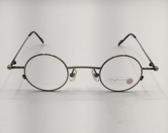 RARE Koure KR8080 Steampunk Color 2  Silver round vintage unique sunglasses