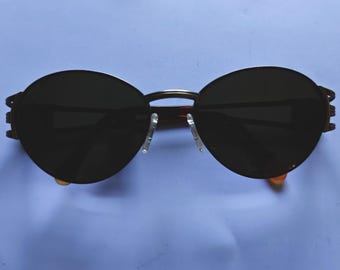 Fendi FS149 Tortoise Sunglasses New Dead Stock Antique Bronze