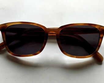 Ono Optical Sunglasses CH1217 Oak-look Frame New Dead Stock