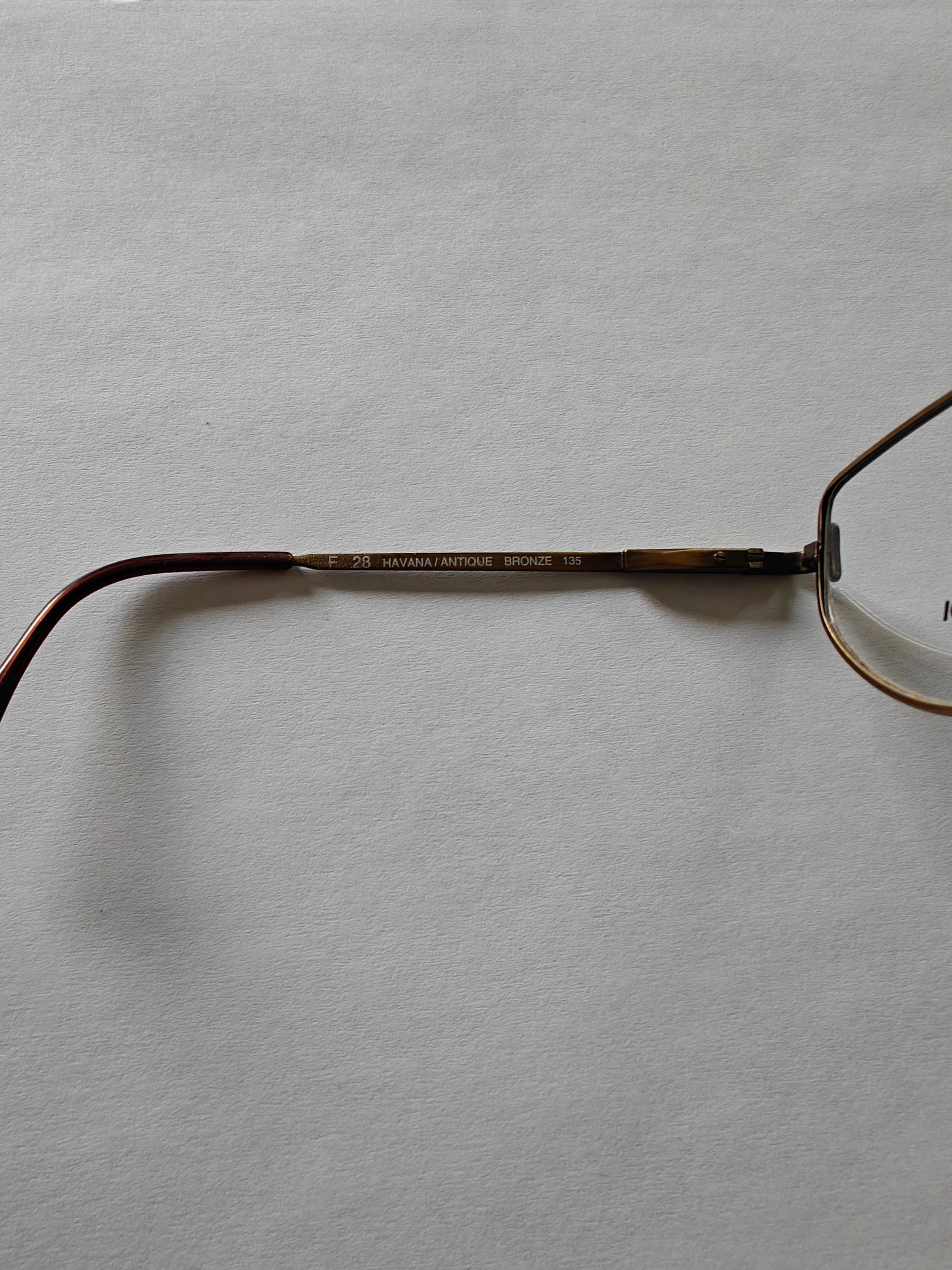 Vintage Fendi Glasses F 28 Havana Antique Bronze Read for 