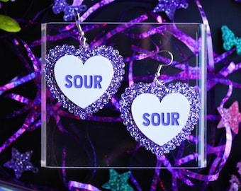 Olivia Rodrigo Sour Earrings GUTS TOUR