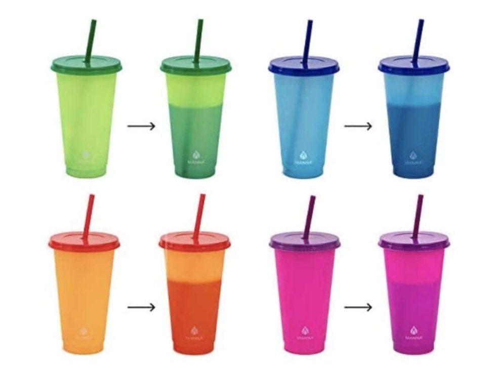 Custom Color Changing Reusable Tumblers Etsy